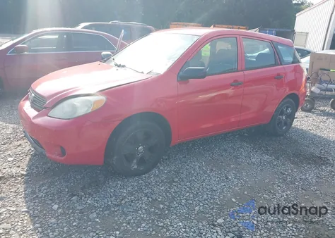 2007 Toyota Matrix z USA, uszkodzony, nr VIN 2T1KR32E87C649828